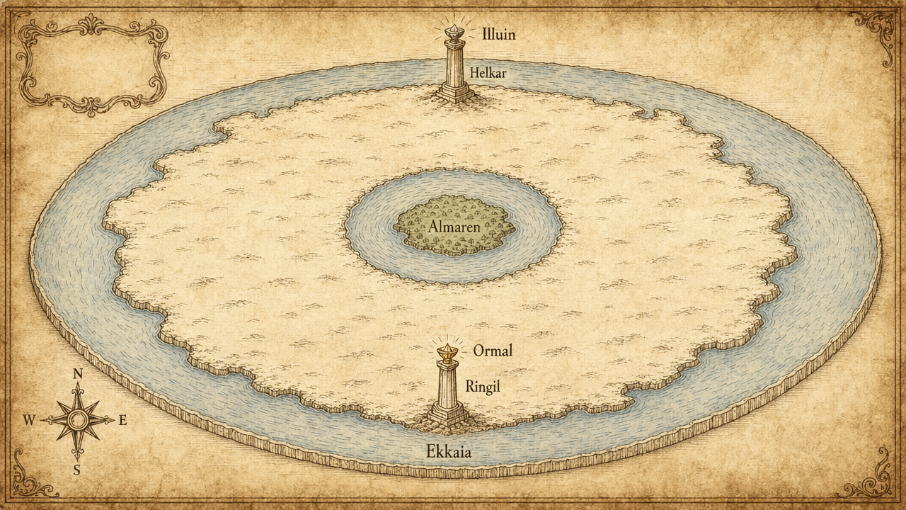 The world in the Years of the Lamps