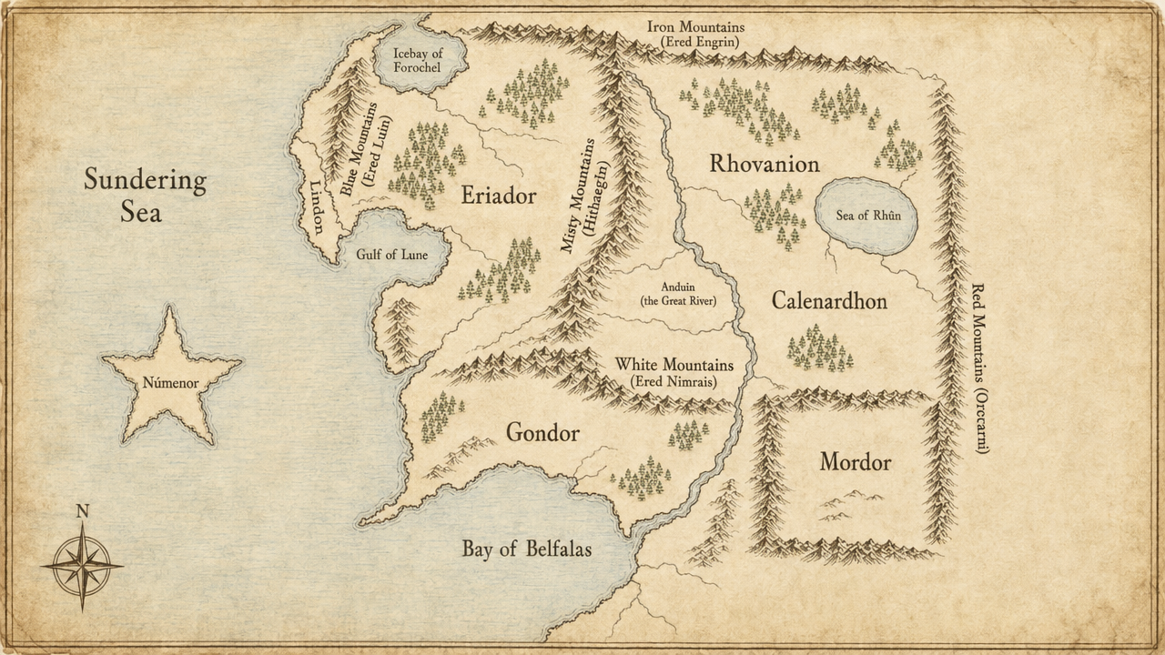 The world in the Second Age