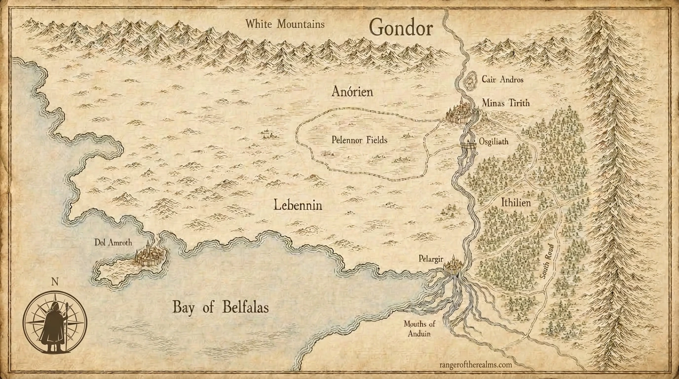 Map of Gondor
