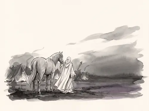 Gandalf with the Host.