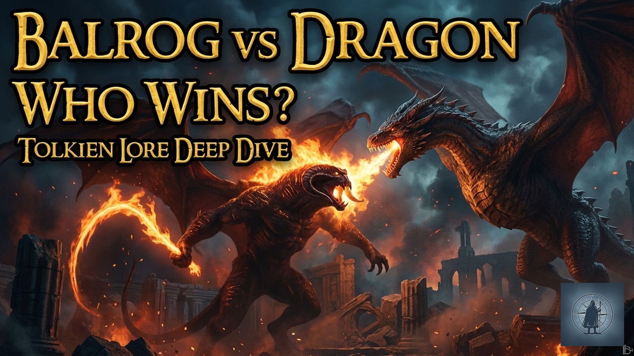 Balrog vs Dragon: Who Wins? | Tolkien Lore Deep Dive
