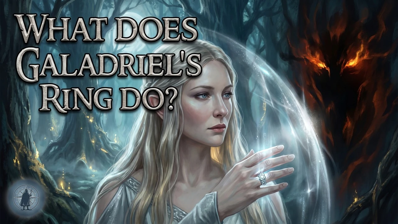 Nenya: What Galadriel's Ring Actually Does