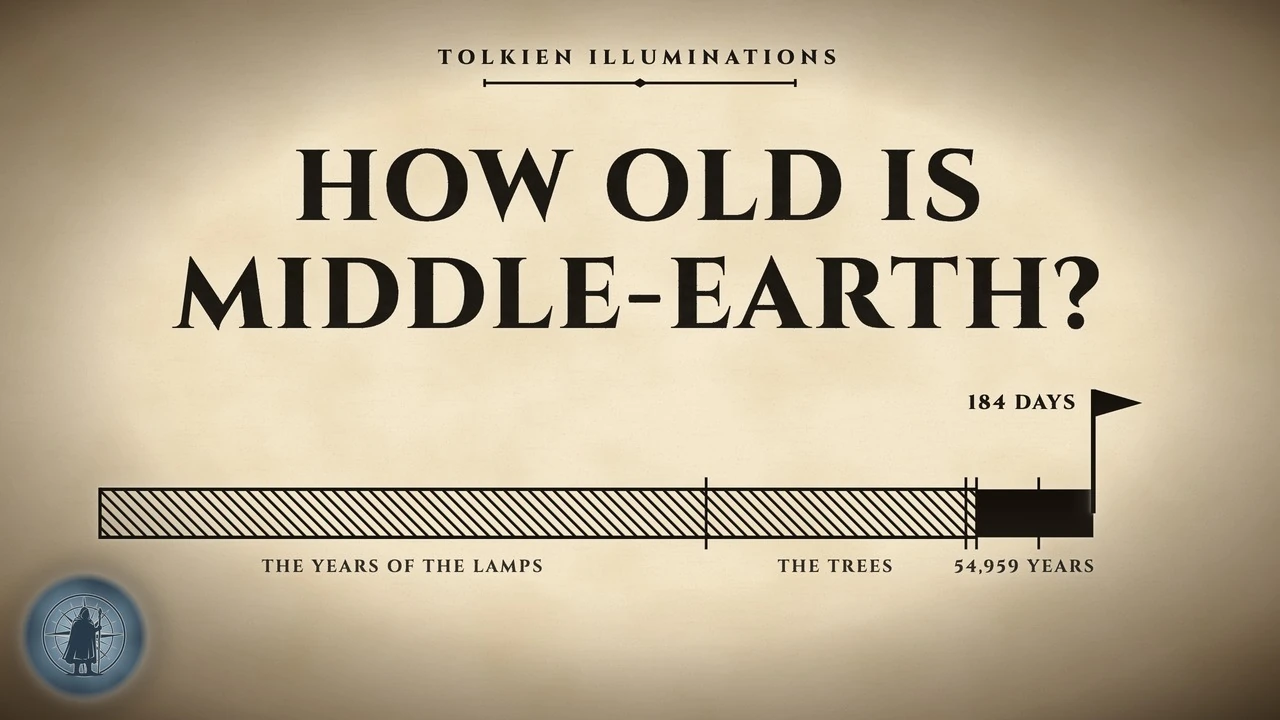 The Ages of Middle-earth: 55,000 Years on One Line