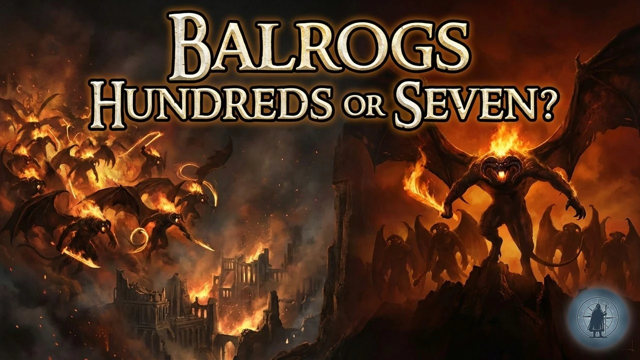 Balrogs: Hundreds or Seven? Tolkien's Great Debate | Silmarillion Explained