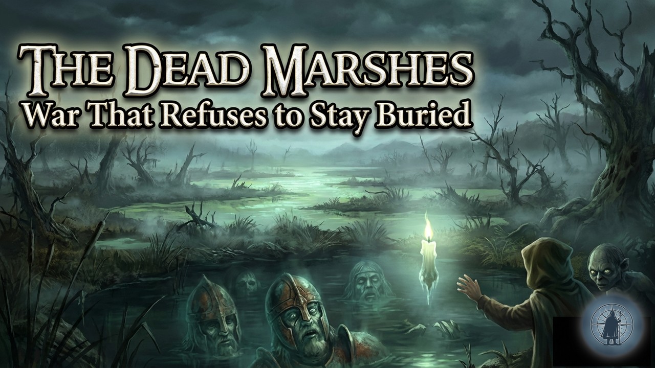 The Dead Marshes: War That Refuses to Stay Buried | Tolkien Lore Explained