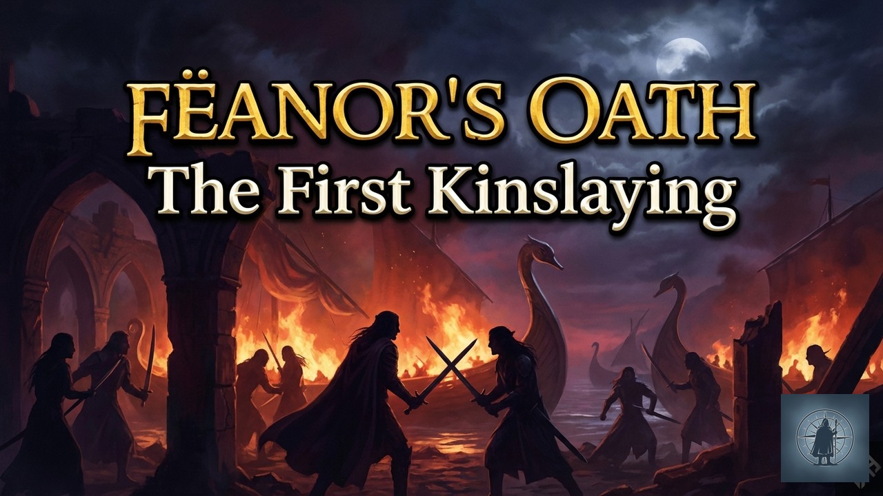 The Flight of the Noldor: Feanor's Oath and the First Kinslaying | Silmarillion Explained